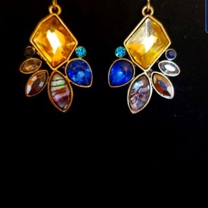 Cluster Drop Earrings